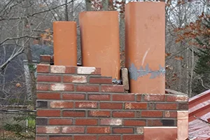 Fireplace flue repair